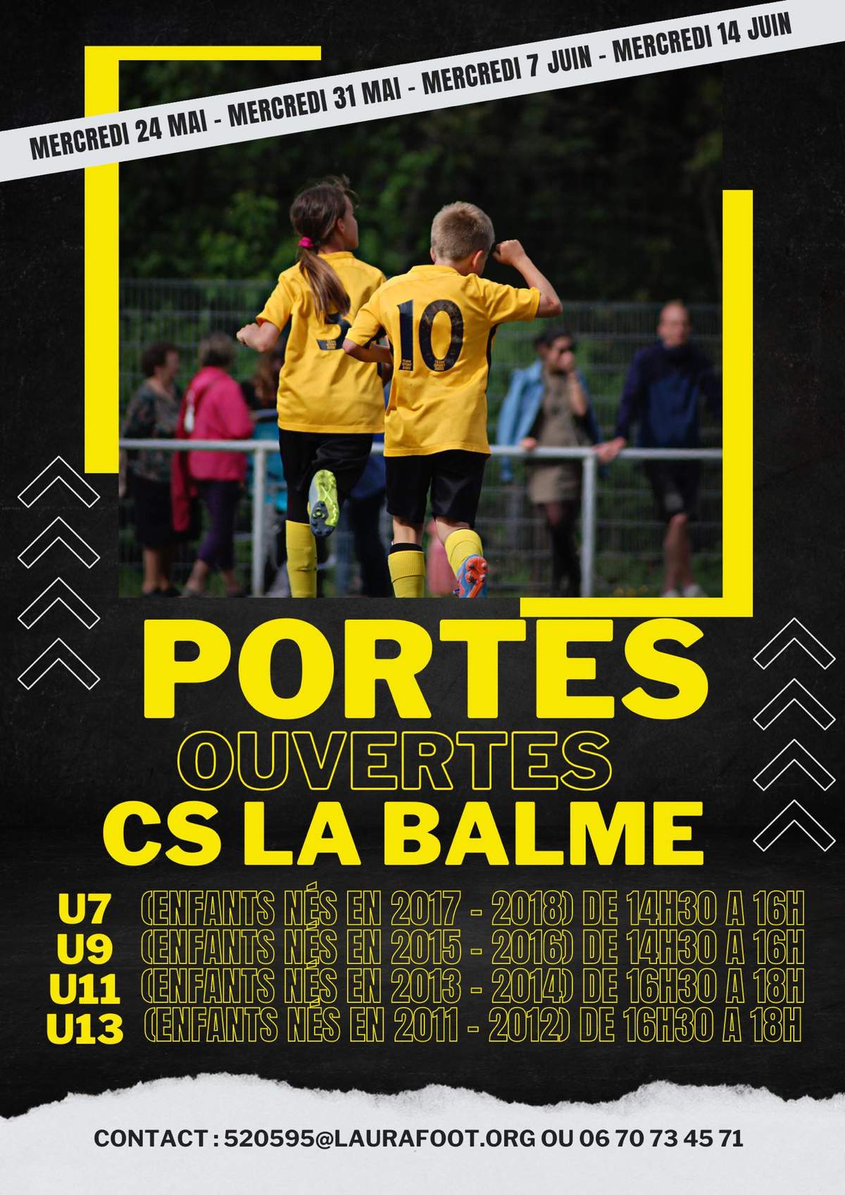 Actualit Journ E Portes Ouvertes Club Football Cs La