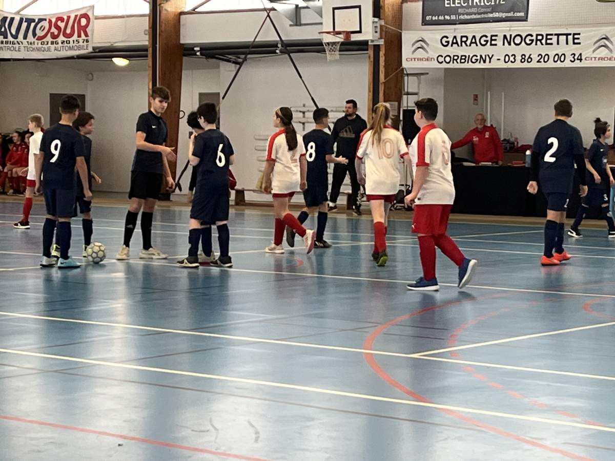 Album U13 Futsal à Corbigny dimanche 07 janvier club