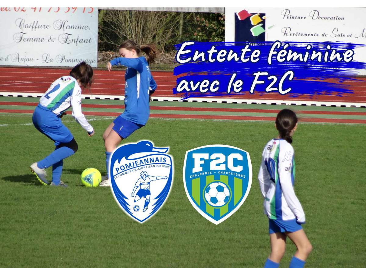 Actualit Une Entente Pour Nos Filles Club Football Pomjeannais J A