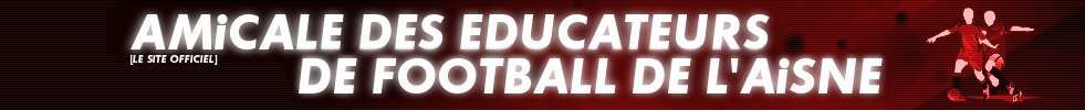 Site Internet officiel du club de football Amicale des Educateurs de Football de l'Aisne