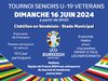 Inscriptions Tournoi U-19 Séniors Vétérans 16 juin 2024