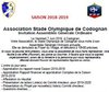 ASSEMBLÉE GÉNÉRALE dU SOC