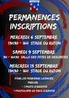 Entraînements jeunes et Permanences