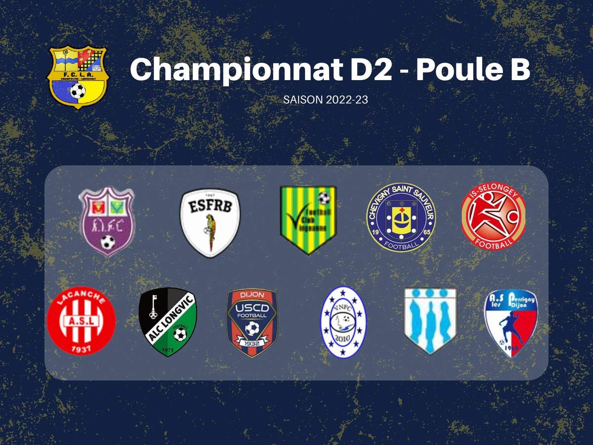 Actualité - D2 - Poule B - Club Football Football Champdôtre Longeault ...