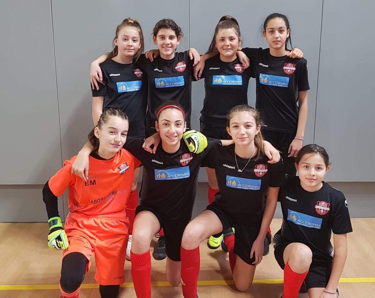 Actualité Les U13 Feminines Sur Le Podium A Club Football Sud Lyonnais Football Footeo 0643