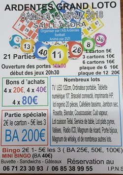 Loto - A.S.ARDENTES
