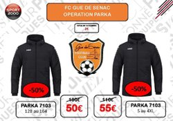 Boutique saison 2023/2024 - GUE DE SENAC FOOTBALL CLUB