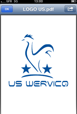 logo du club UNION SPORTIVE WERVICQUOISE