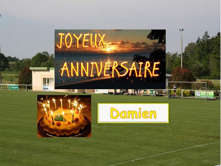 Actualite Bon Anniversaire A Damien Bredoux Club Football As St Eloi La Vraie Croix Footeo