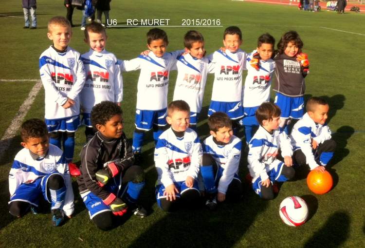 Equipe RC MURET U6 quipes 1 2 et 3 Plateaux club Football