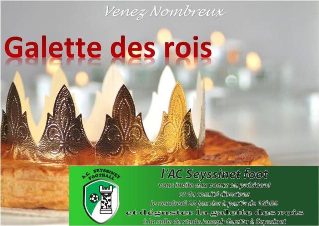 Actualite Invitation A La Galette Des Rois Club Football