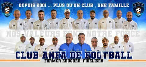 CLUB ANFA DE FOOTBALL : site officiel du club de foot de Casablanca - footeo