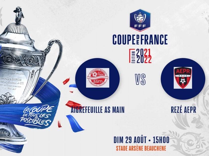 Actualité 1er Tour De Coupe De France Club Football Aepr Rezé Football Footeo 4769