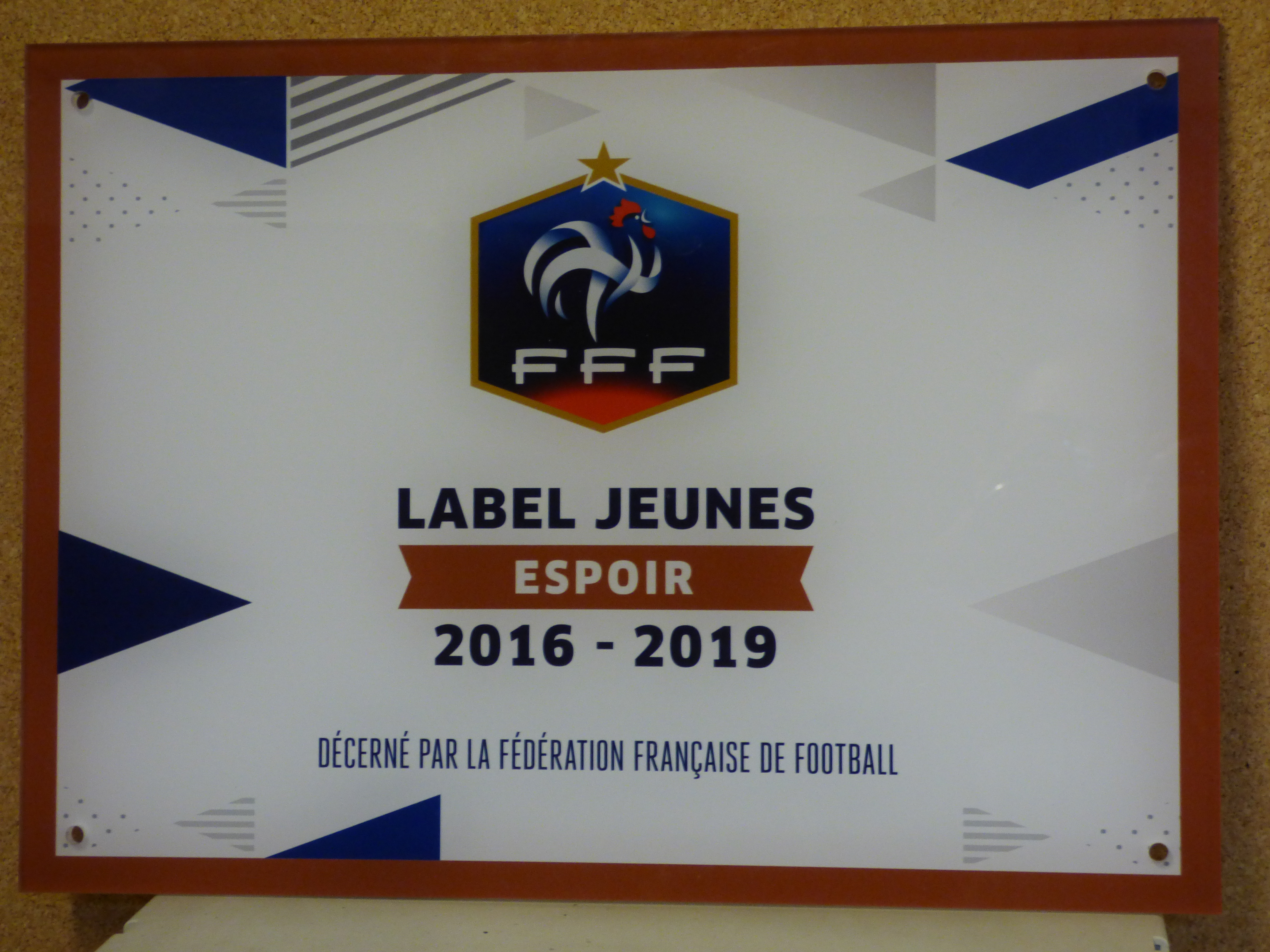 Label Jeunes Espoir 2016-2019