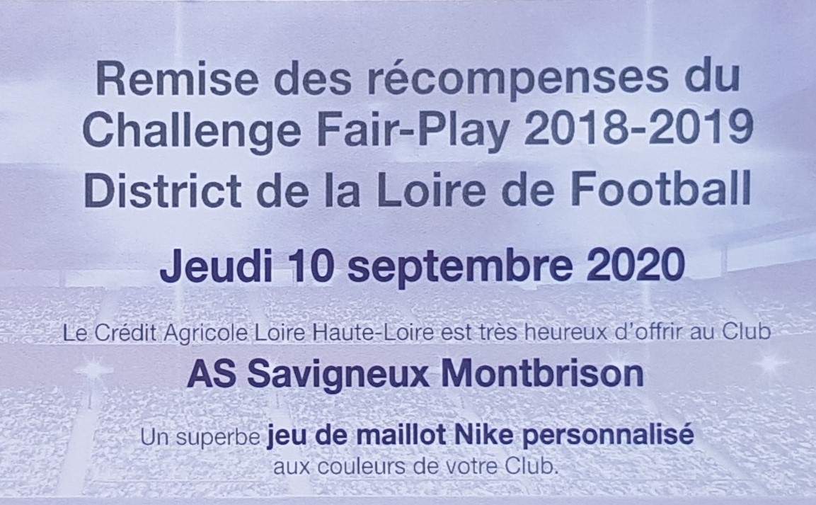 Actualité Les U18 20182019 Récompensés Club Football Association Sportive Savigneux 8160