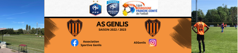 AS GENLIS : site officiel du club de foot de Genlis - footeo