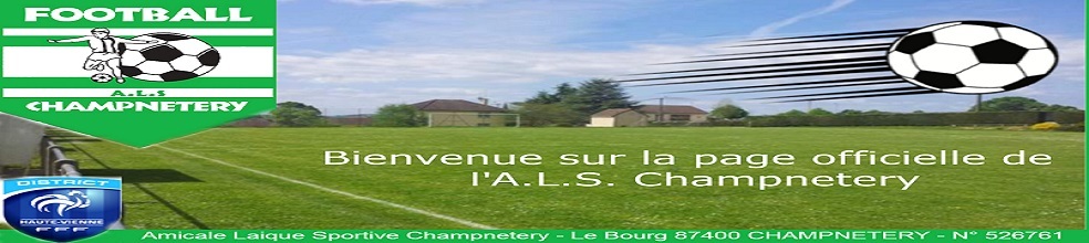 Amicale Laique Sportive Champnetery : site officiel du club de foot de Champnétery - footeo