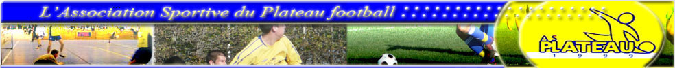A.S. DU PLATEAU : site officiel du club de foot de VALDAHON - footeo