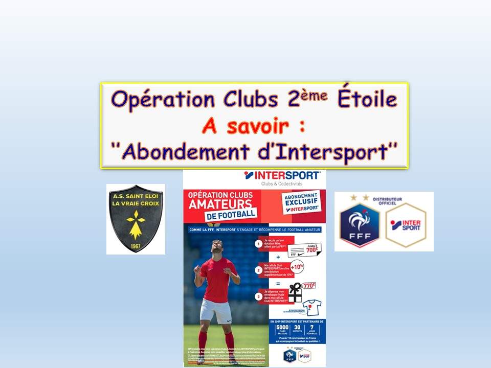 Actualité A Savoir Offre Intersport Sur Les Bons