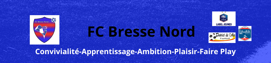 Football Club Bresse Nord : site officiel du club de foot de Saint-Trivier-de-Courtes - footeo