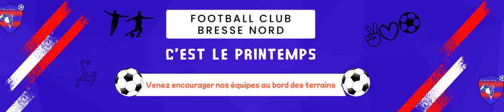 Football Club Bresse Nord : site officiel du club de foot de Saint-Trivier-de-Courtes - footeo