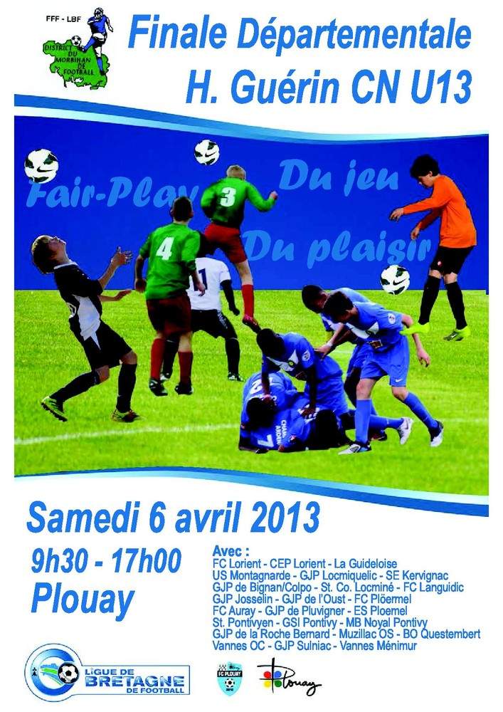 Actualité Challenge Henri Guérin club Football Football Club de