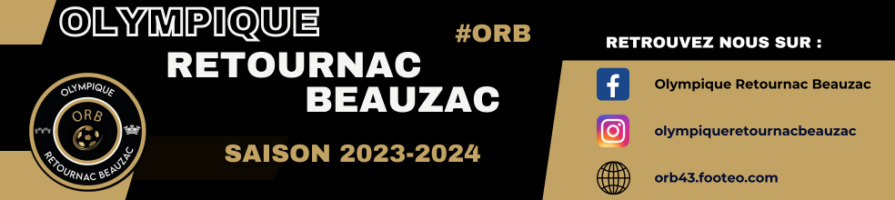Olympique Retournac Beauzac : site officiel du club de foot de Beauzac - footeo