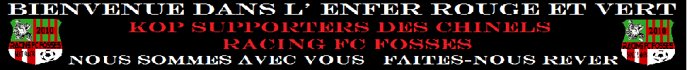 RACING FC FOSSES : site officiel du club de foot de Fosses-la-Ville - footeo